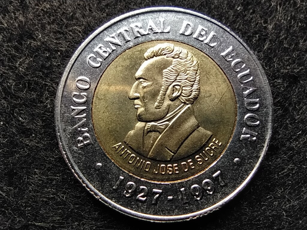 Ecuador Köztársaság (1830-) 100 Sucre 1997