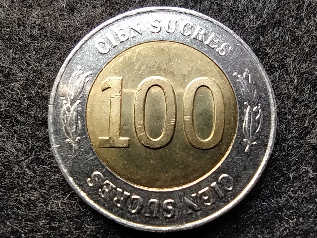 Ecuador Köztársaság (1830-) 100 Sucre 1997