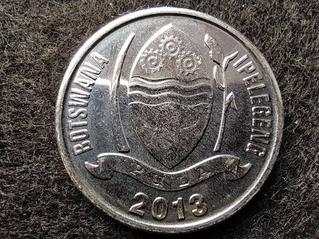 Botswana Köztársaság (1966-0) 10 Thebe 2013 UNC