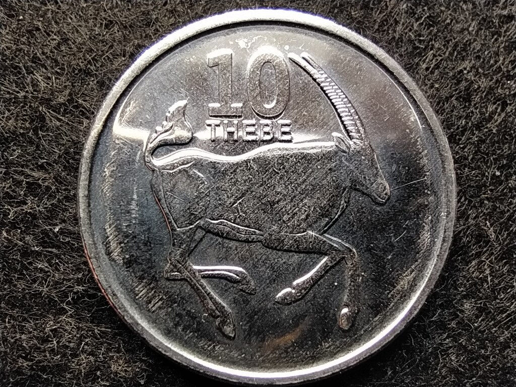 Botswana Köztársaság (1966-0) 10 Thebe 2013 UNC