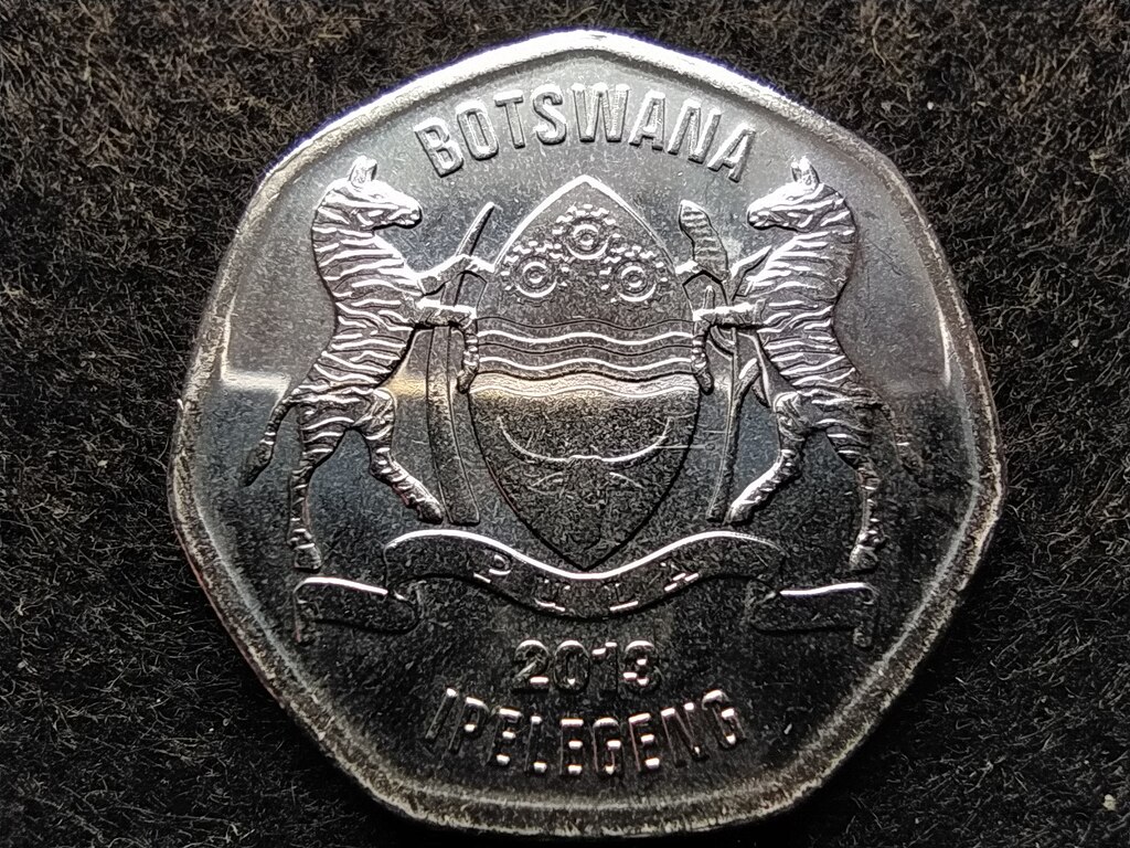 Botswana Köztársaság (1966-0) 25 Thebe 2013 UNC