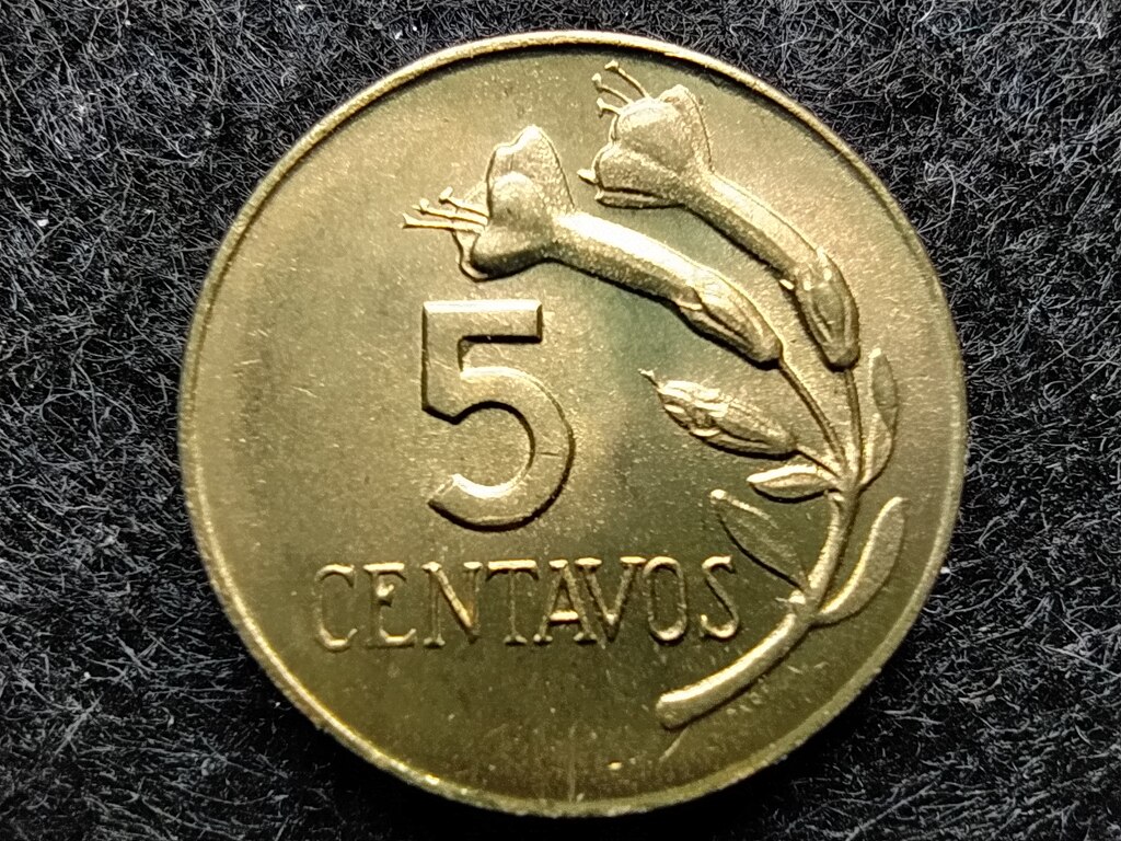 Peru kínafa virág 5 centavo 1973