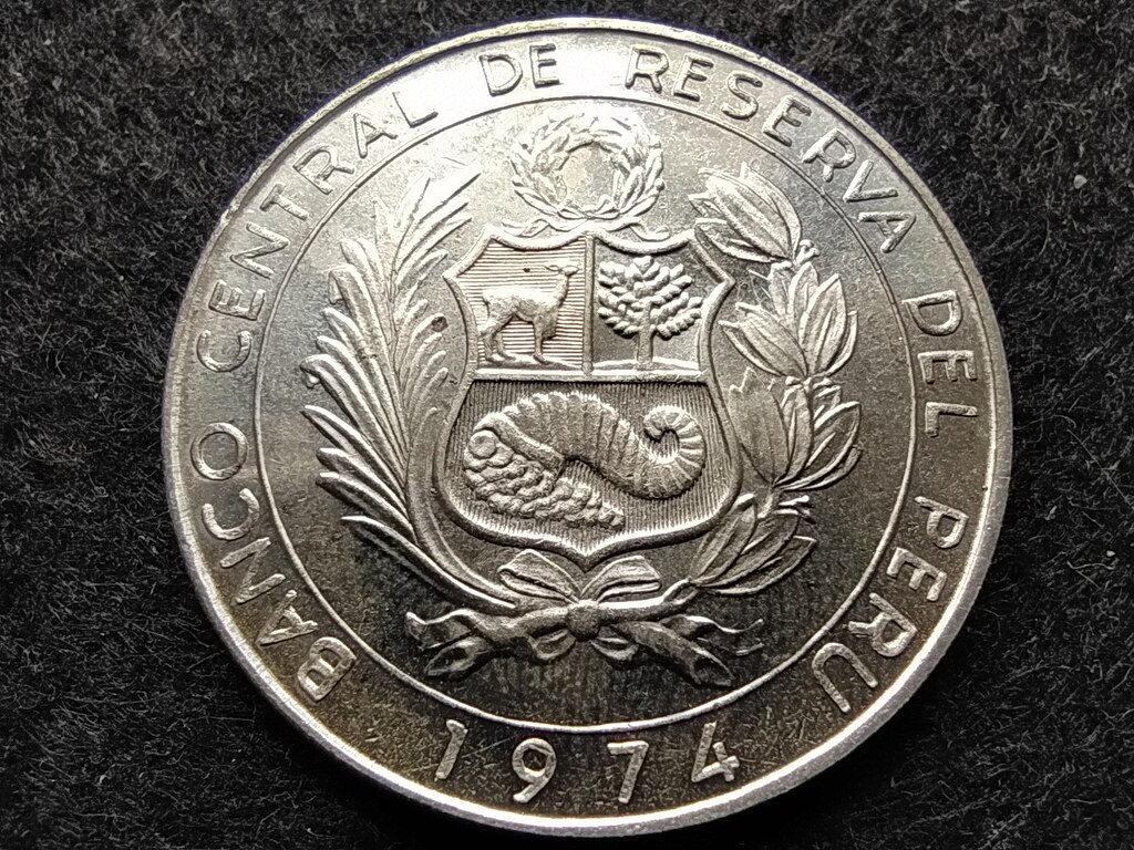 Peru Köztársaság (1822-) 10 Sol 1974