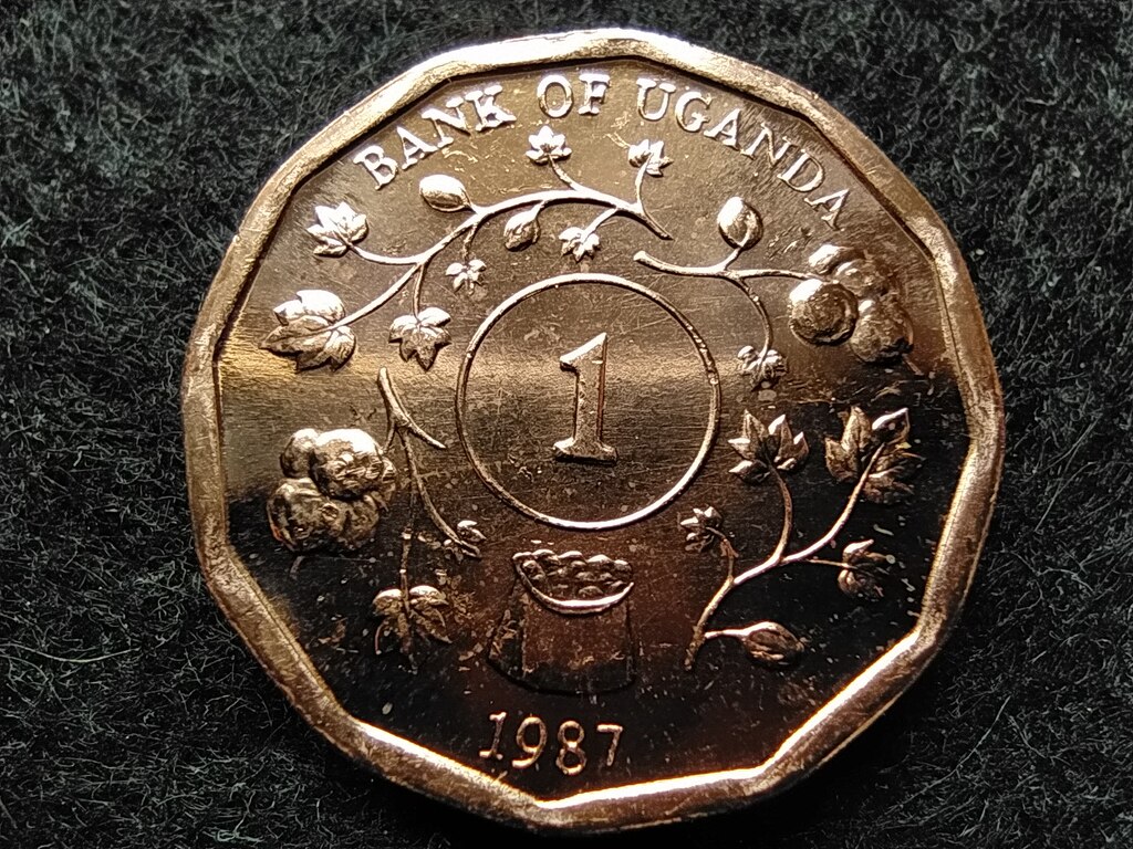 Uganda 1 shilling 1987