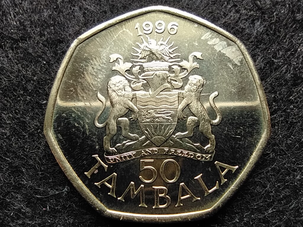 Malawi Köztársaság (1966- ) 50 tambala 1996