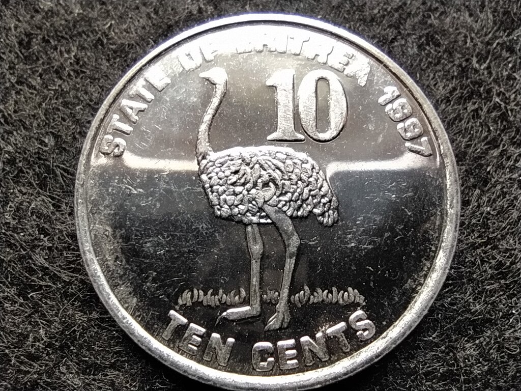 Eritrea Állam (1993-0) 10 Cent 1997