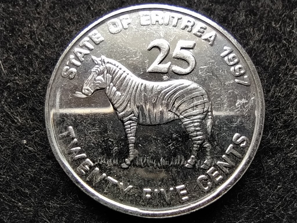 Eritrea Állam (1993-0) 25 Cent 1997