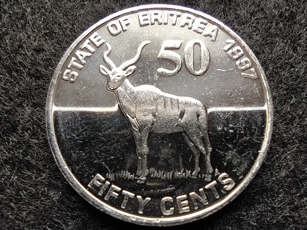 Eritrea Állam (1993-0) 50 Cent 1997