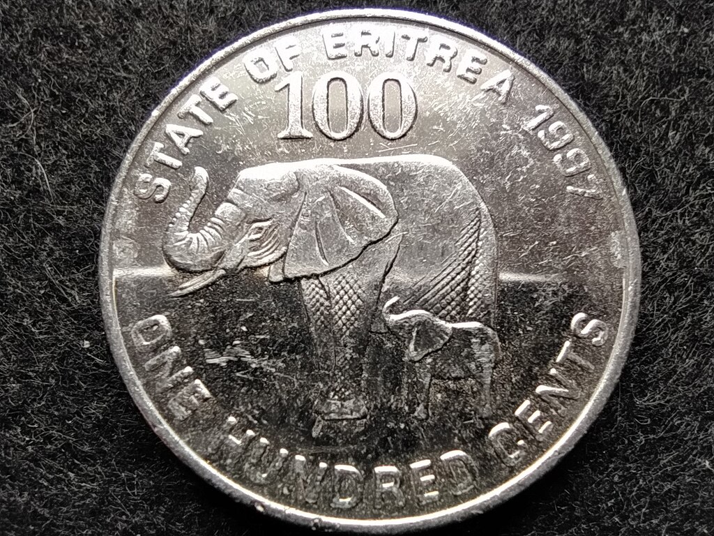 Eritrea Állam (1993-0) 100 Cent 1997