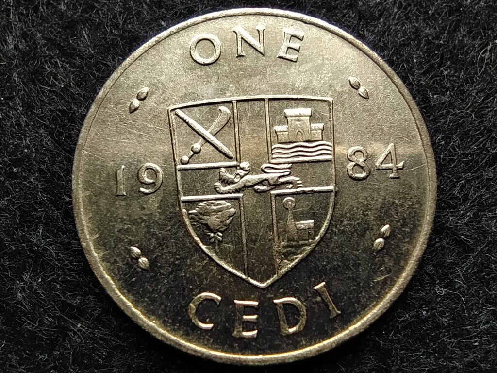 Ghána 1 cedi 1984