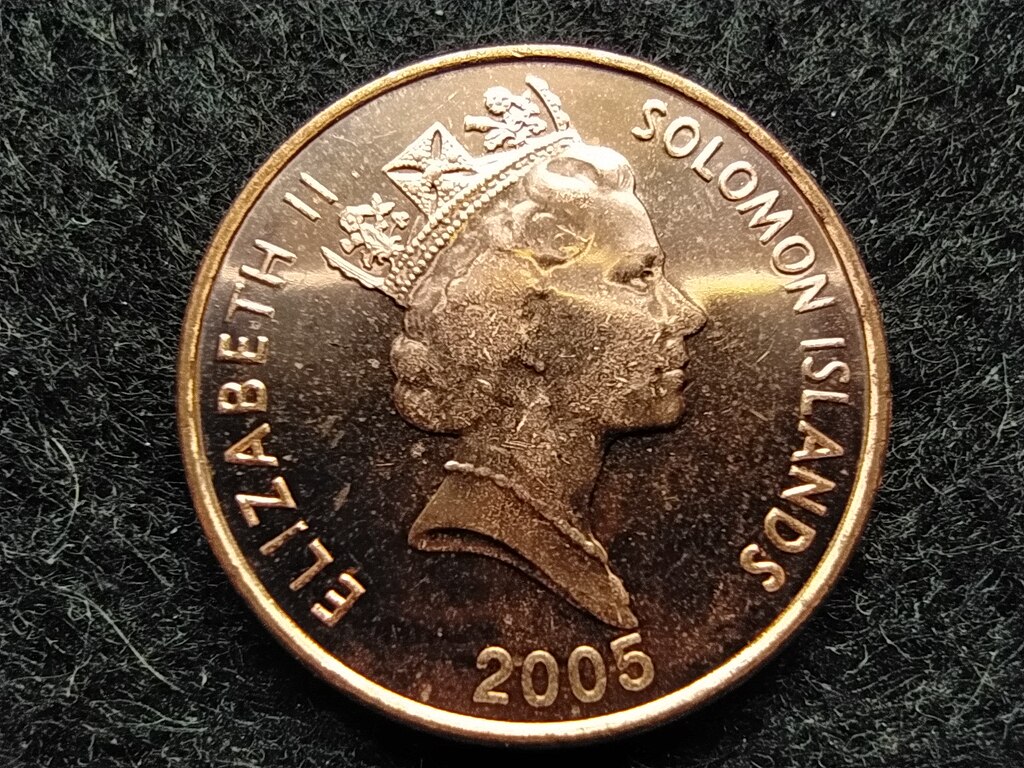 Salamon-szigetek II. Erzsébet (1952-2022) 1 cent 2005