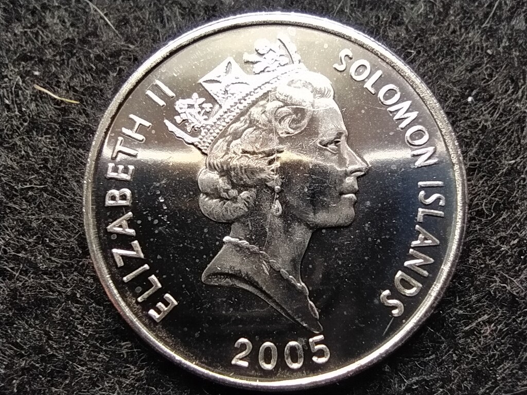 Salamon-szigetek II. Erzsébet (1952-2022) 5 Cent 2005