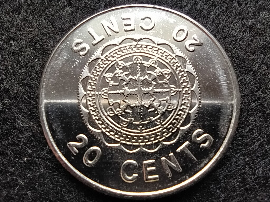 Salamon-szigetek II. Erzsébet (1952-2022) 20 cent 2005 UNC