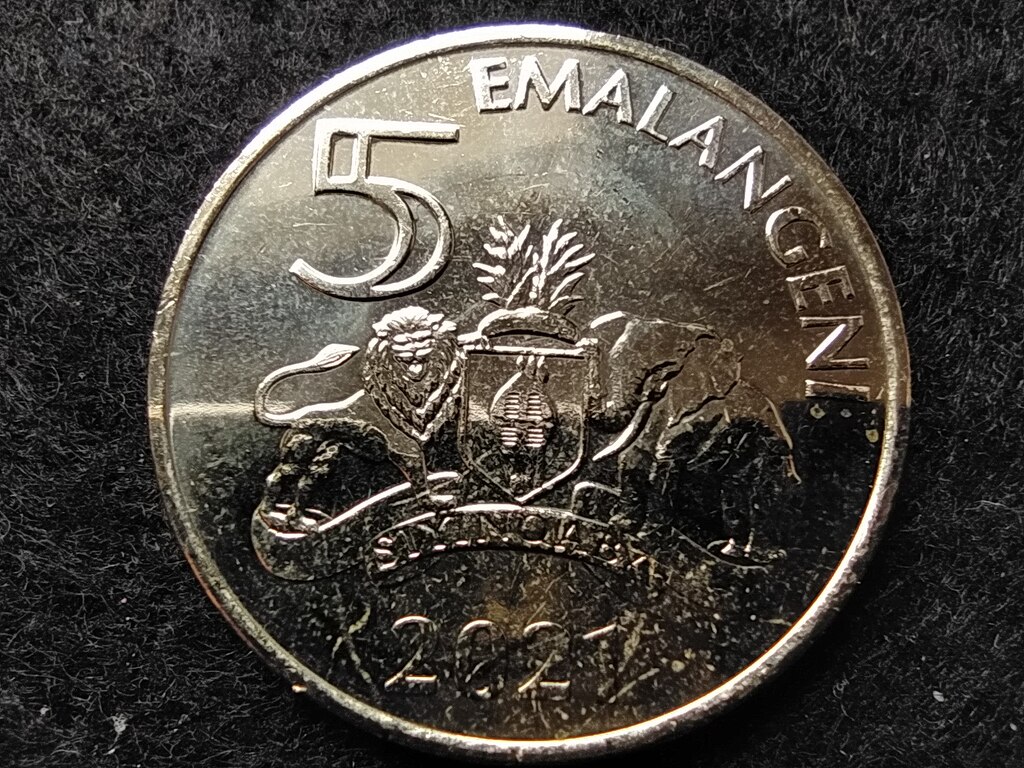 Szváziföld III. Mswati (1986-) 5 emalangeni 2021