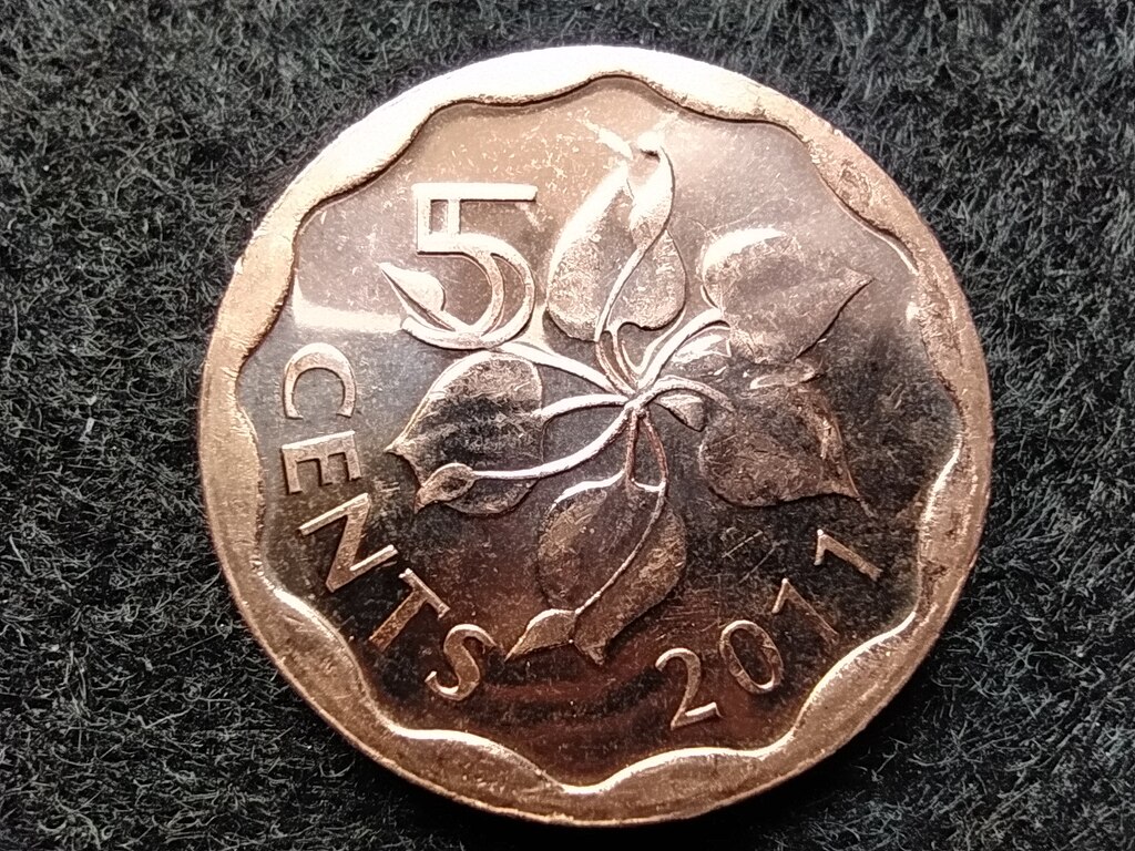 Szváziföld III. Mswati (1986-) 5 Cent 2011