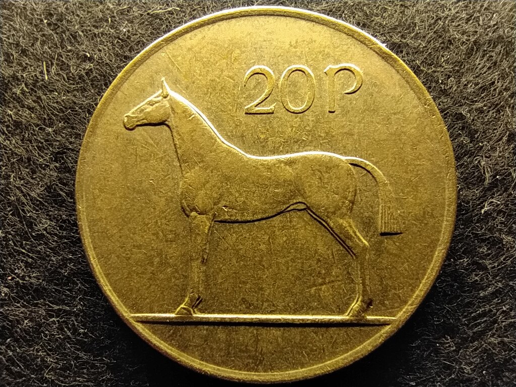 Írország ló 20 penny 1992