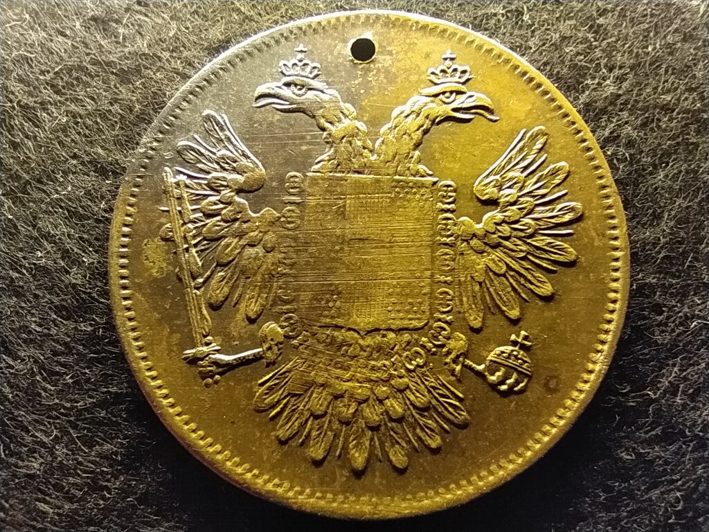 Garibaldi admirális érem 30 mm