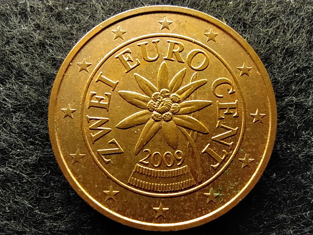 Ausztria 2 eurocent 2009