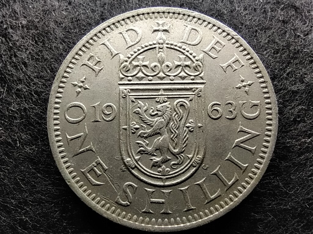 Anglia II. Erzsébet (1952-) 1 Shilling 1963