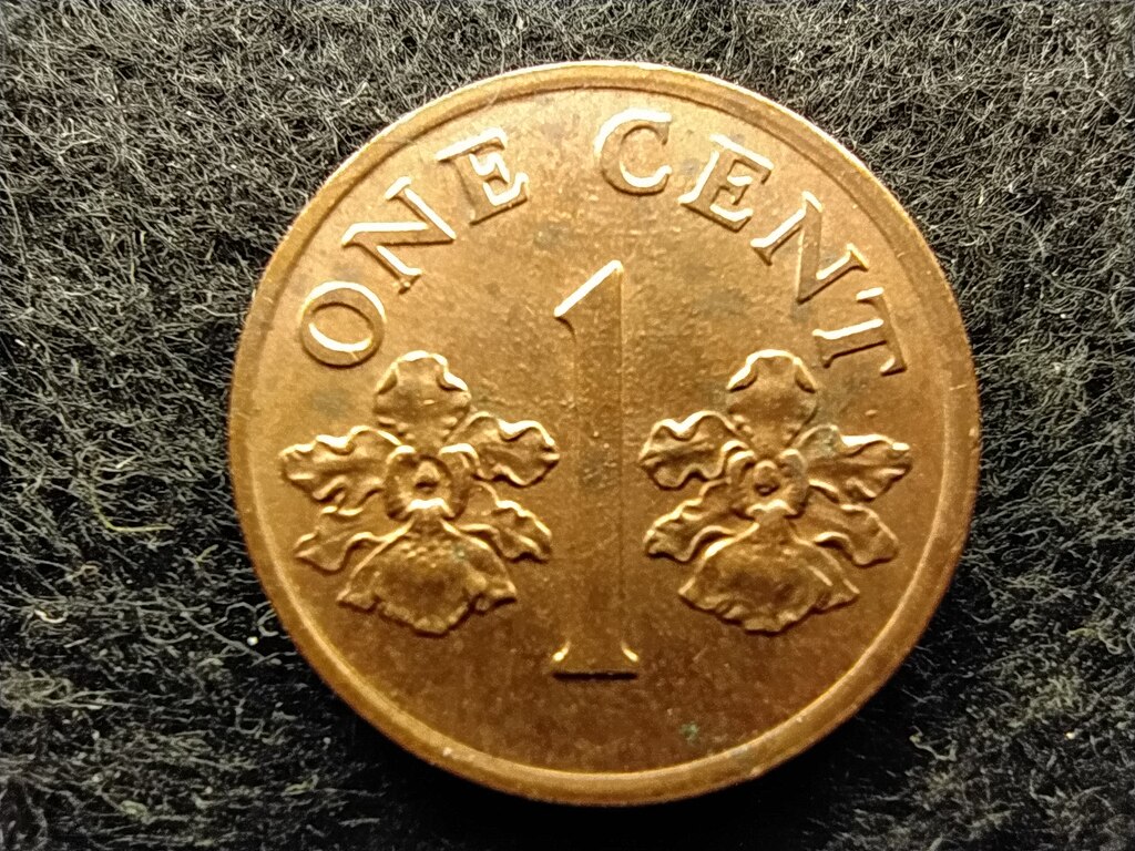 Szingapúr 1 cent 1986