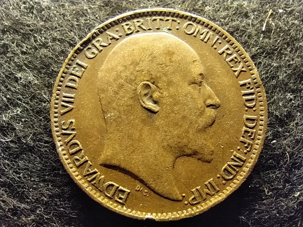 Anglia VII. Eduárd (1901-1910) 1 Farthing 1906