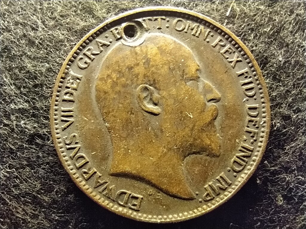 Anglia VII. Eduárd (1901-1910) 1 Farthing 1902