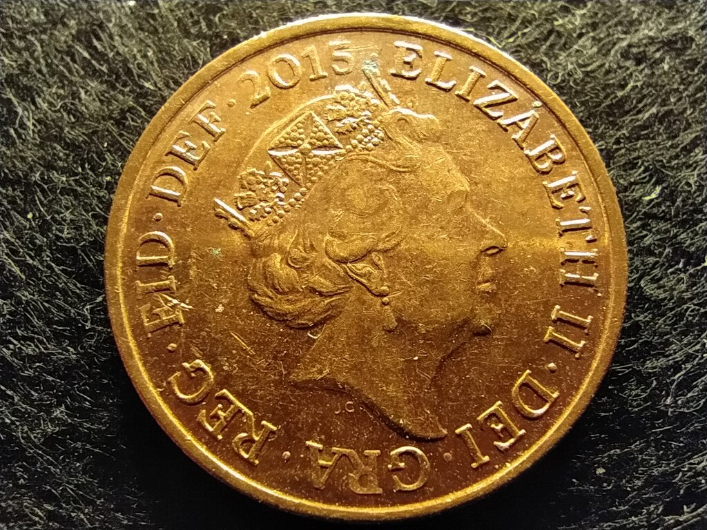 Anglia II. Erzsébet (1952-) 1 Penny 2015