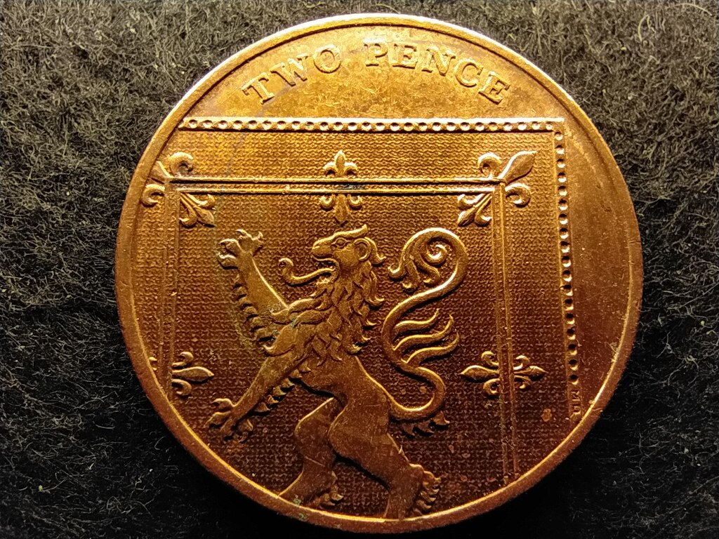 Anglia II. Erzsébet (1952-) 2 Penny 2016