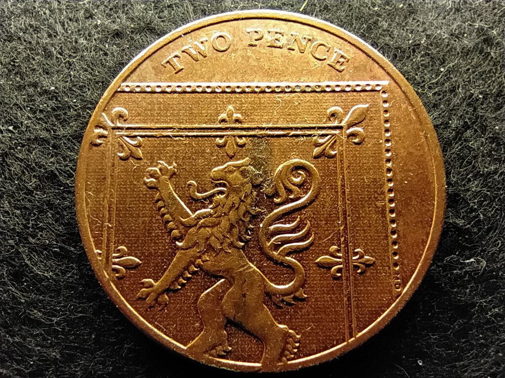 Anglia II. Erzsébet (1952-2022) 2 Penny 2014