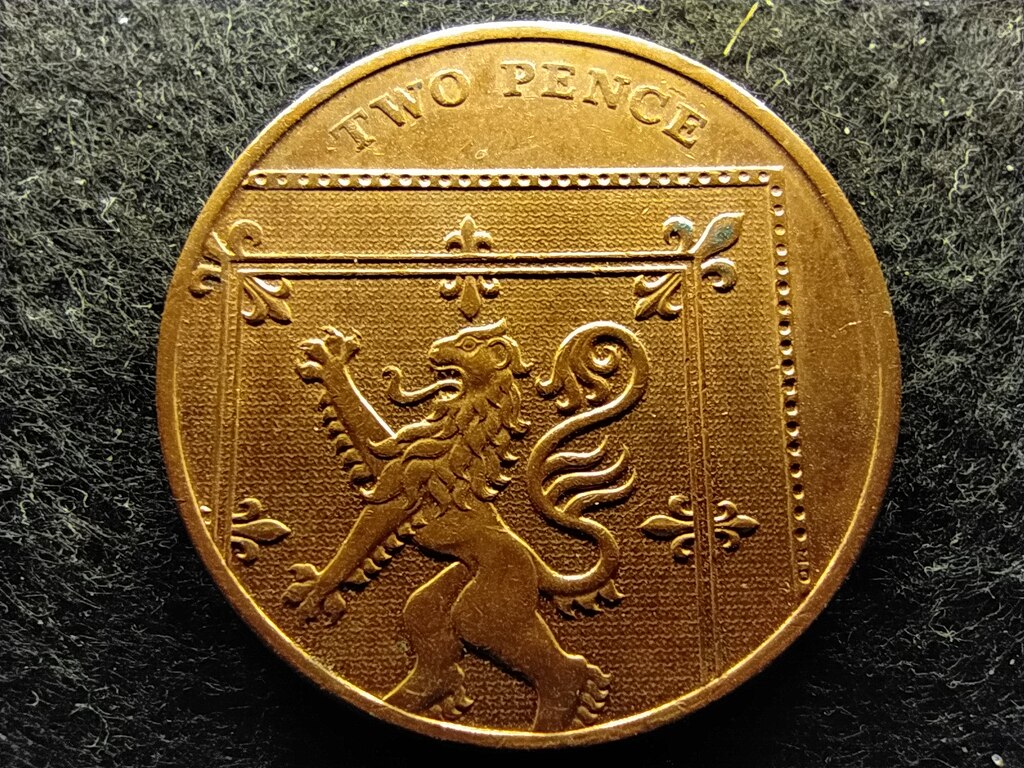 Anglia II. Erzsébet (1952-) 2 Penny 2015