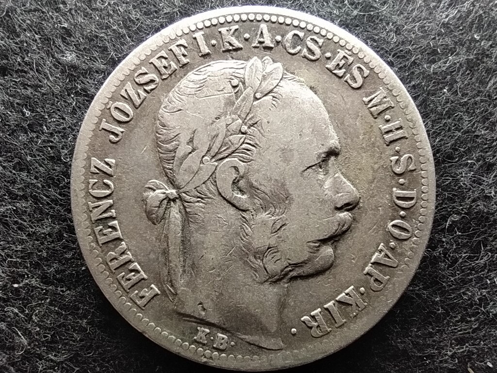 Magyarország I. Ferenc József (1848-1916) .900 Ezüst 1 Forint 1882 KB