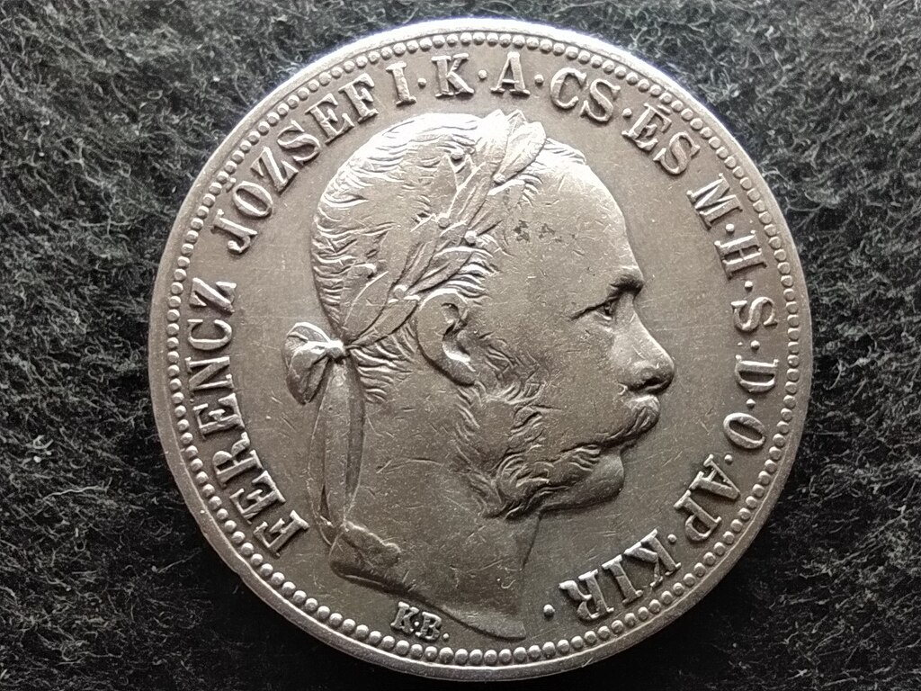 Magyarország I. Ferenc József (1848-1916) .900 Ezüst 1 Forint 1888 KB