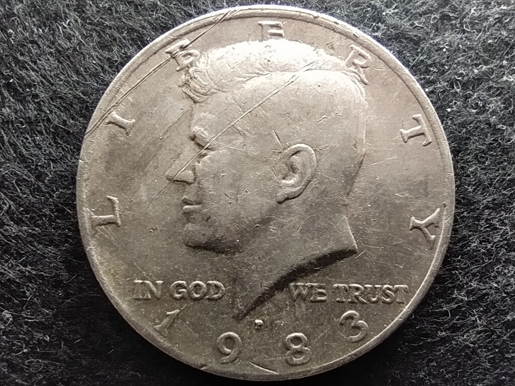 USA Kennedy half dollar 1/2 Dollár 1983 P