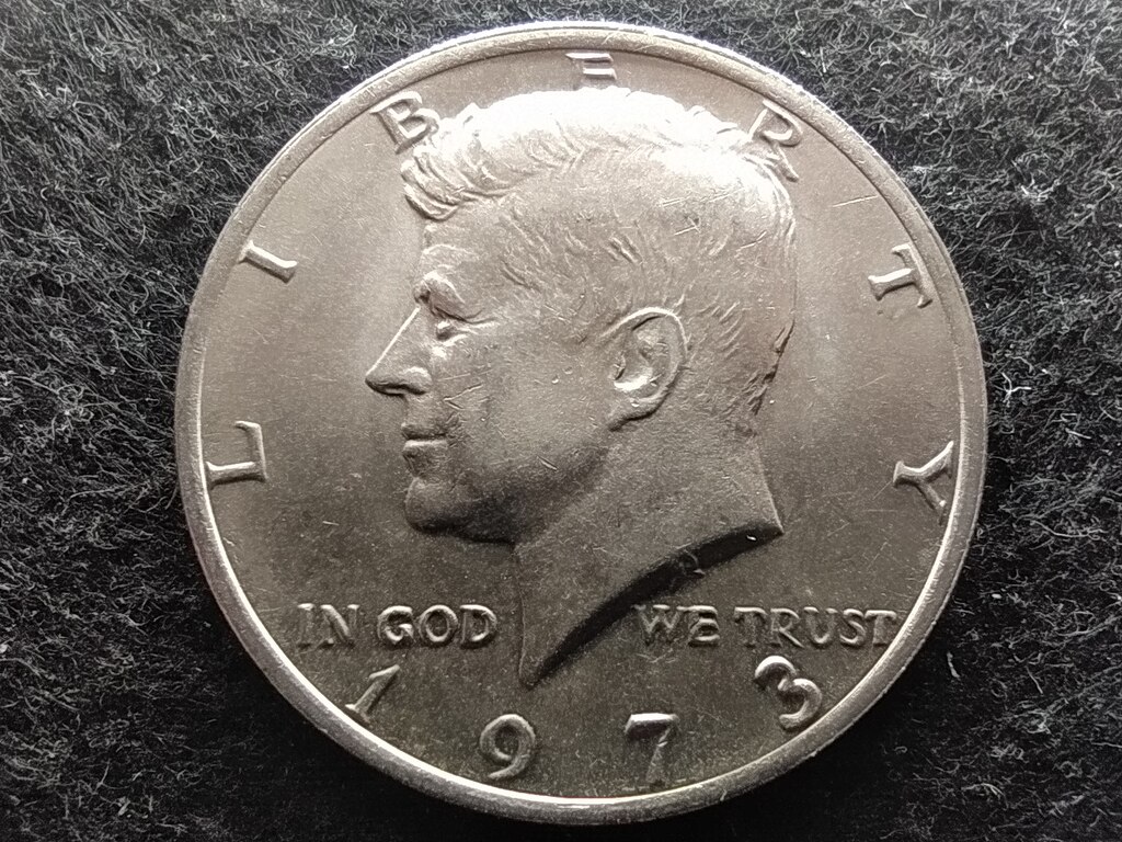 USA Kennedy half dollar 1/2 Dollár 1973