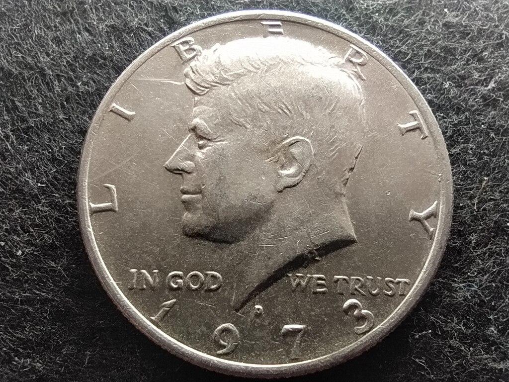 USA Kennedy half dollar 1/2 Dollár 1973 D