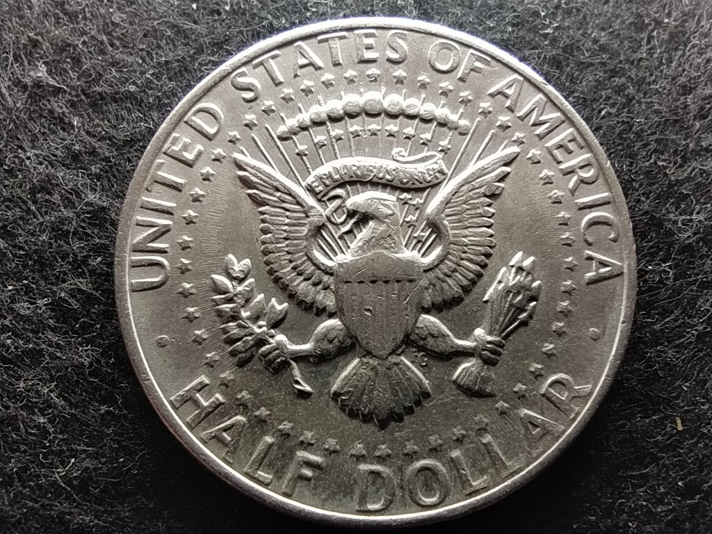 USA Kennedy half dollar 1/2 Dollár 1972