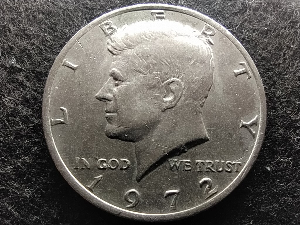 USA Kennedy half dollar 1/2 Dollár 1972