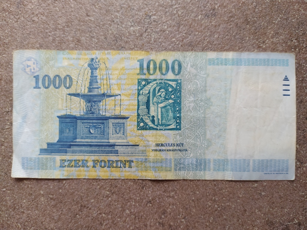 Millennium 1000 Forint bankjegy 2000