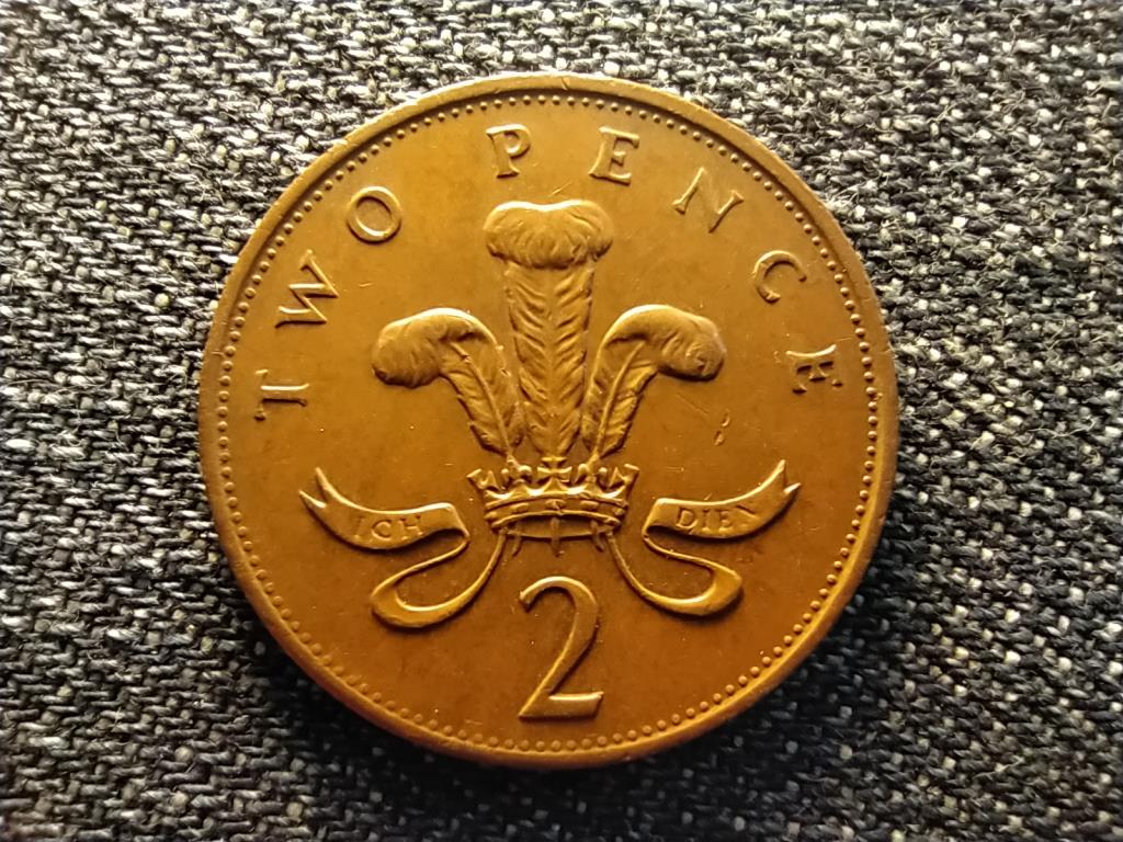 Anglia II. Erzsébet (1952-) 2 Penny 1989