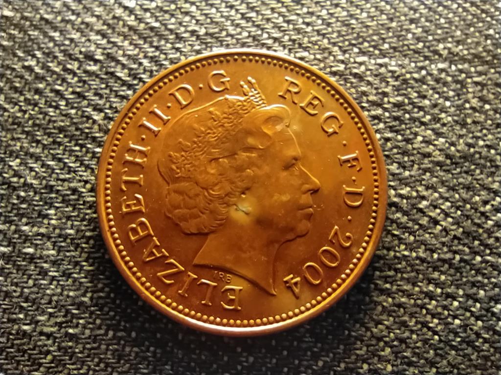 Anglia II. Erzsébet (1952-) 2 Penny 2004