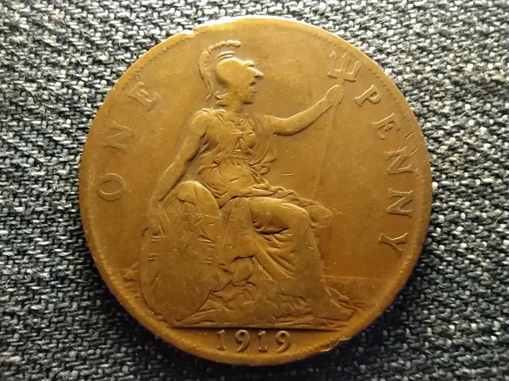 Anglia V. György 1 Penny 1919