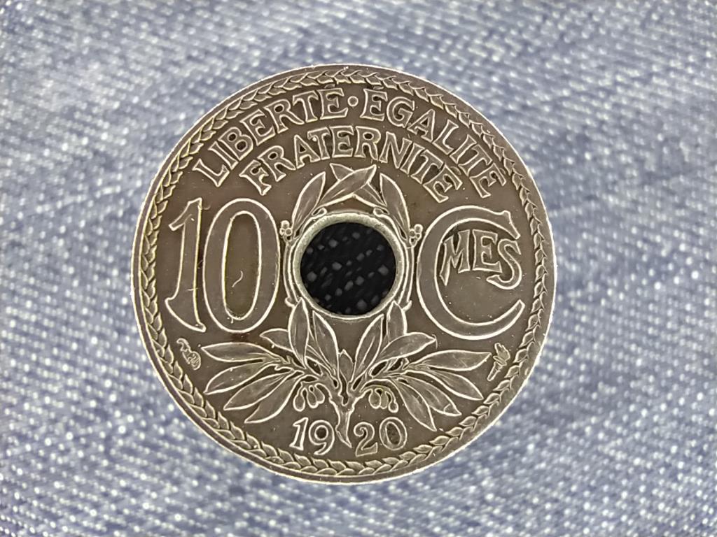 Franciaország Harmadik Köztársaság 10 Centimes 1920