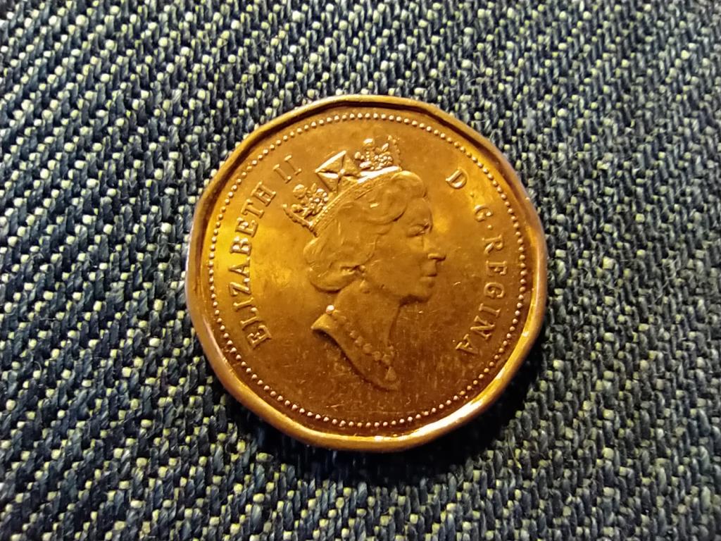 Kanada II. Erzsébet 1 Cent 1993