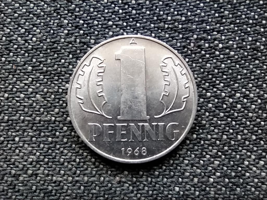 Németország Demokratikus Köztársaság (1949-1990) 1 Pfennig 1968 A