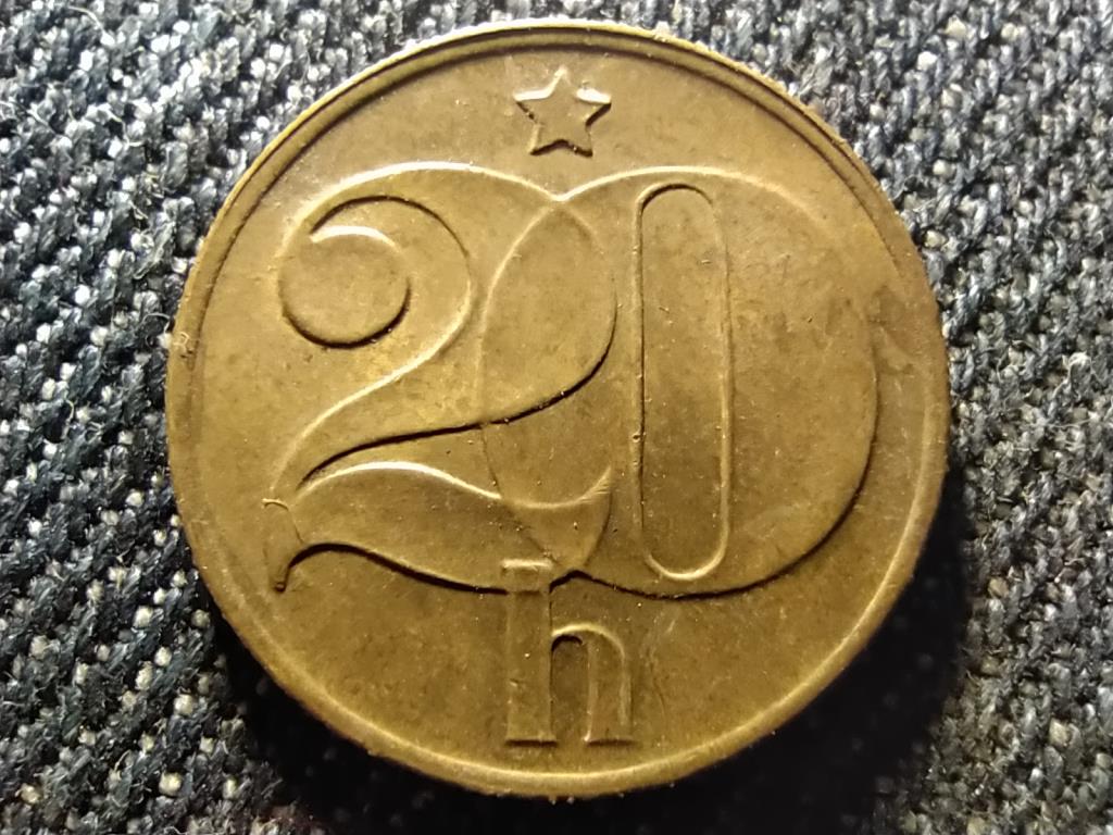 Csehszlovákia 20 heller 1975