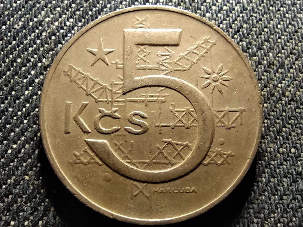 Csehszlovákia 5 Korona 1968