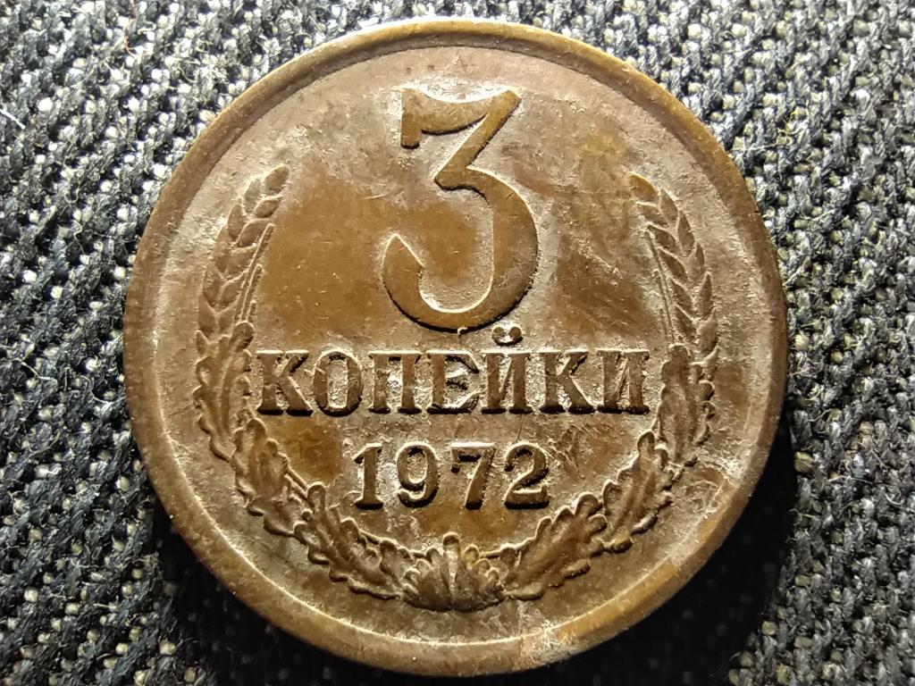 Szovjetunió (1922-1991) 3 Kopek 1972