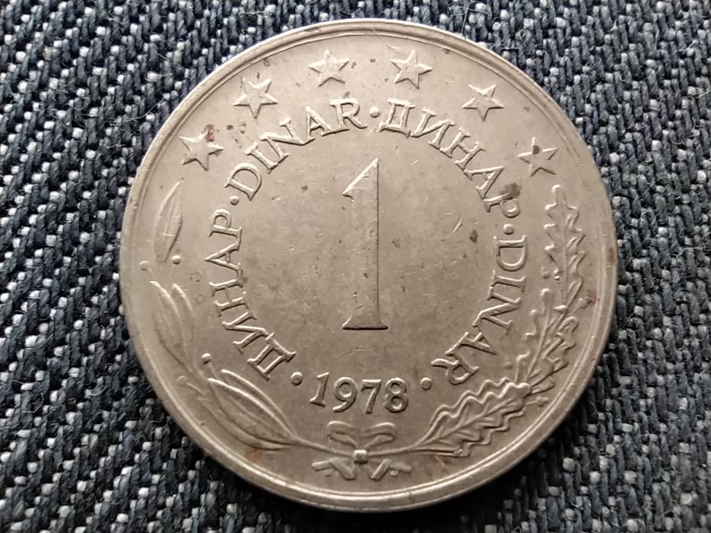 Jugoszlávia 1 Dínár 1978