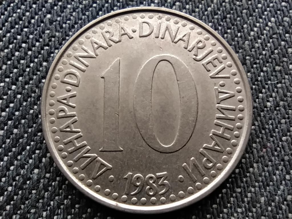 Jugoszl&aacute;via 10 D&iacute;n&aacute;r 1983