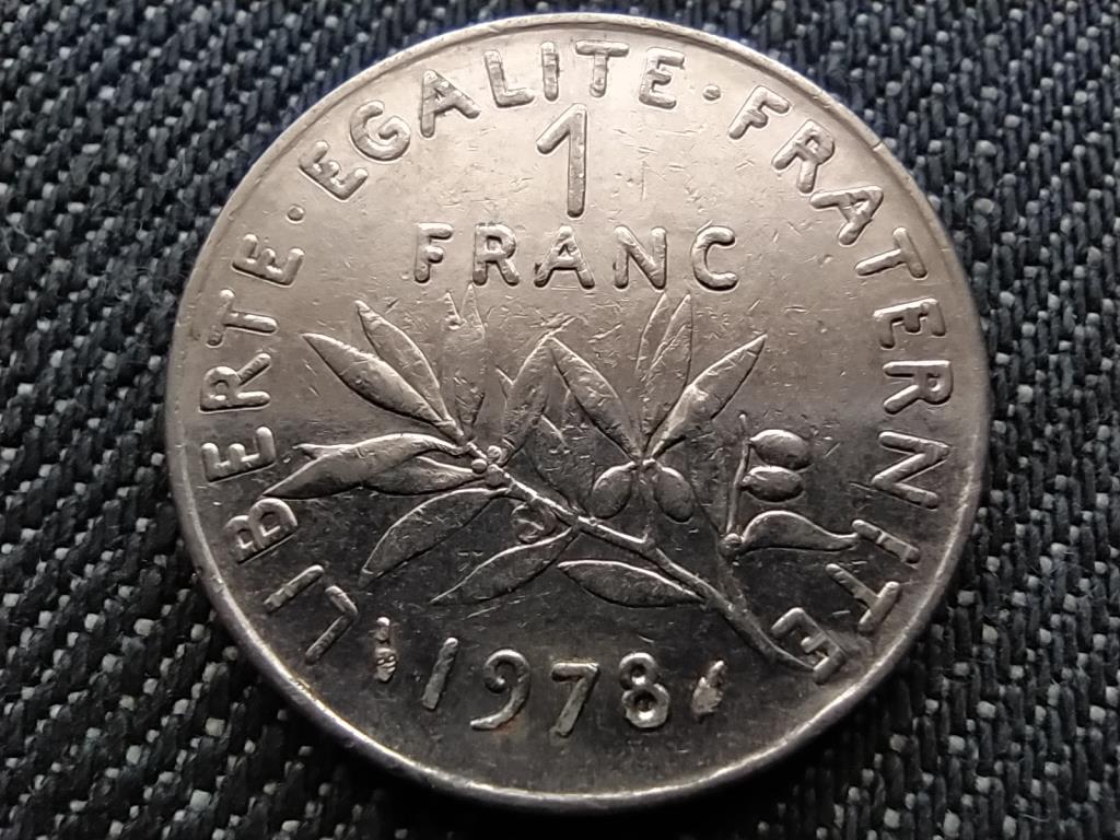 Franciaország 1 frank 1978